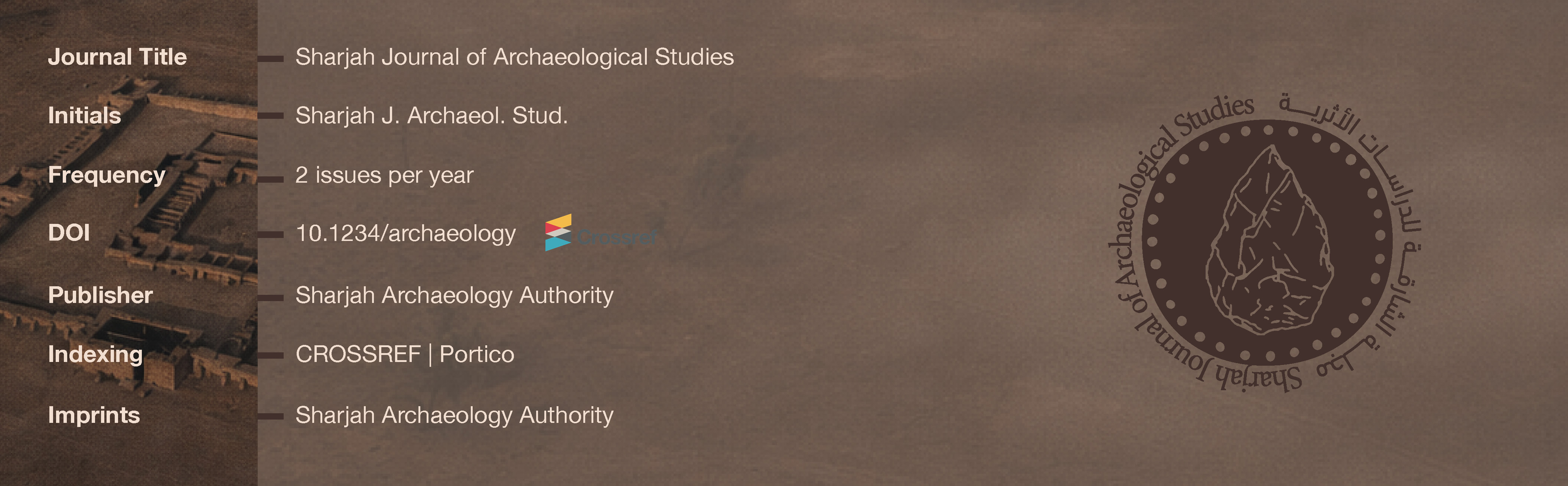 Sharjah Journal of Archaeological Studies