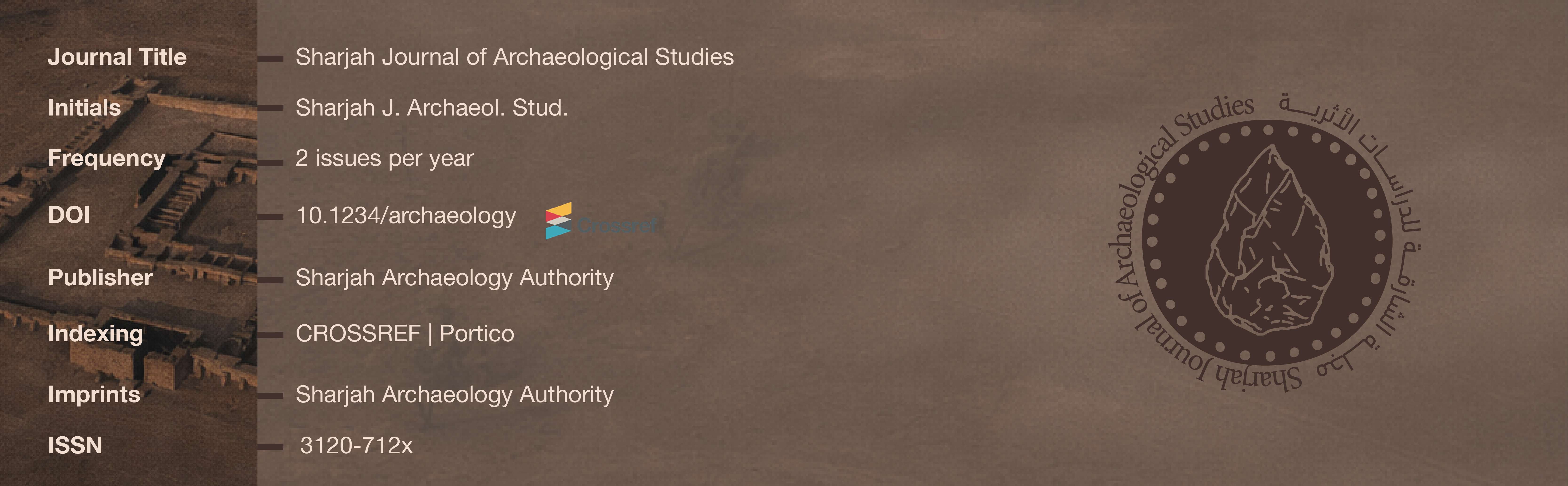 Sharjah Journal of Archaeological Studies