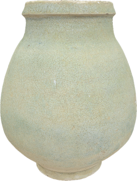 Glazed pottery jar 2