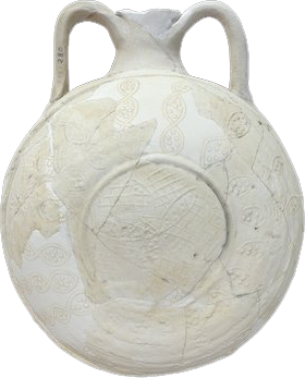 Ceramic flask