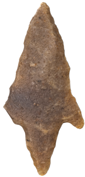 Neolithic Flint arrowhead 6