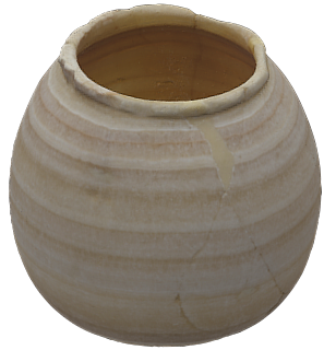 Pre-Islamic Alabaster Jar 2