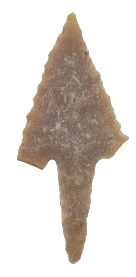 Neolithic flint arrowhead 5