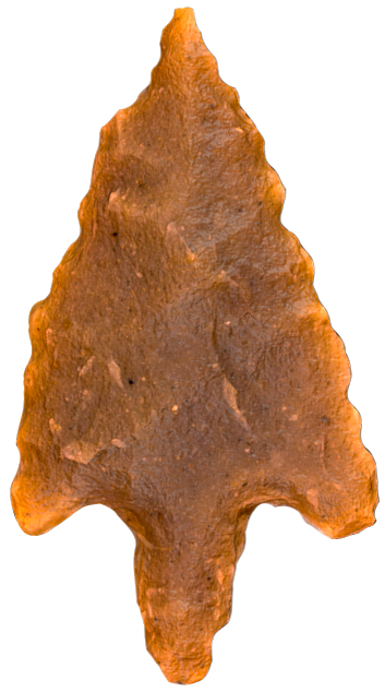 Neolithic Flint arrowhead 3