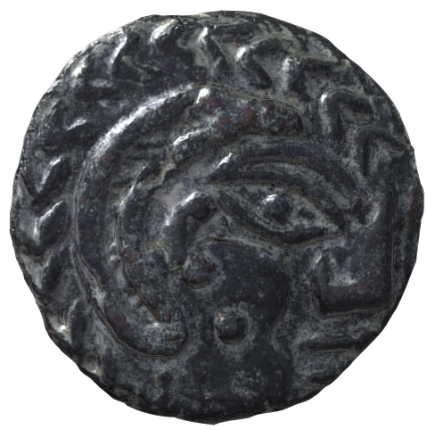 Bronze tetradrachm coin 2