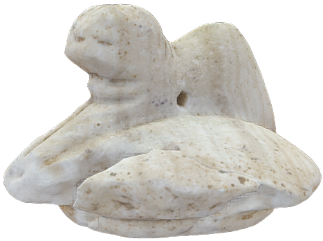 Pre-Islamic Alabaster Jar Lid 2