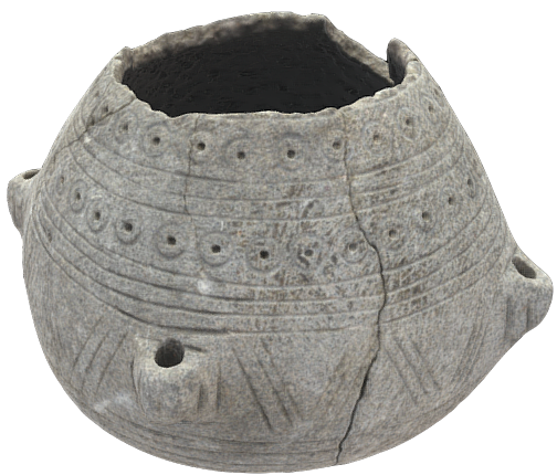 Iron Age Soft Stone Jewelry Box