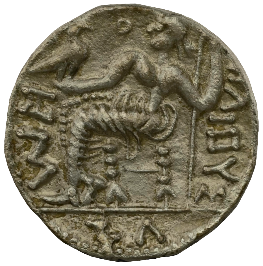 عملة فضية ما قبل الإسلام SAA038N