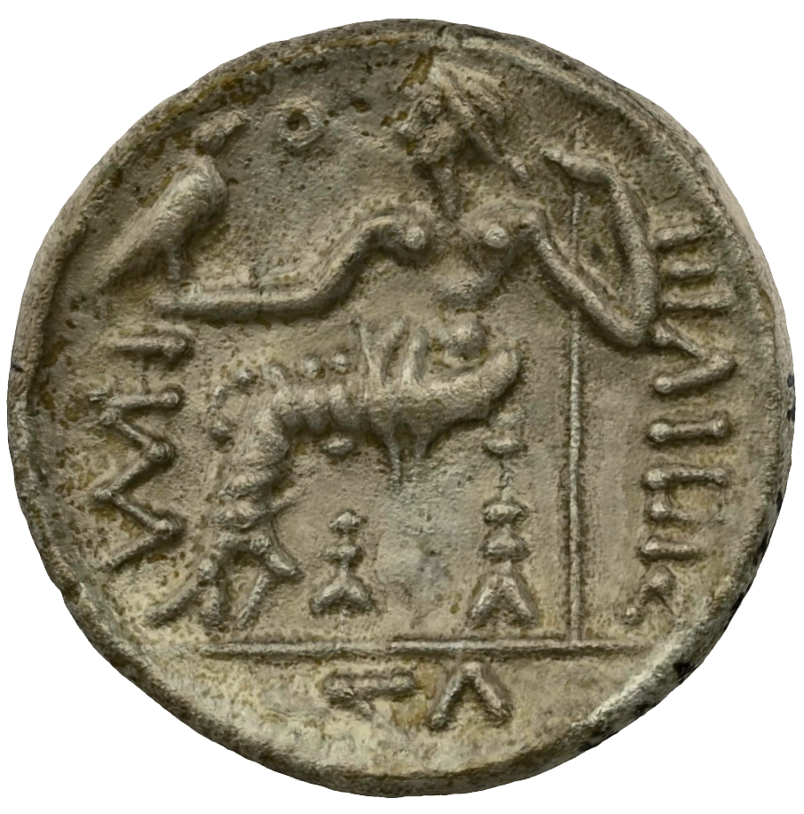 عملة فضية ما قبل الإسلام SAA036N