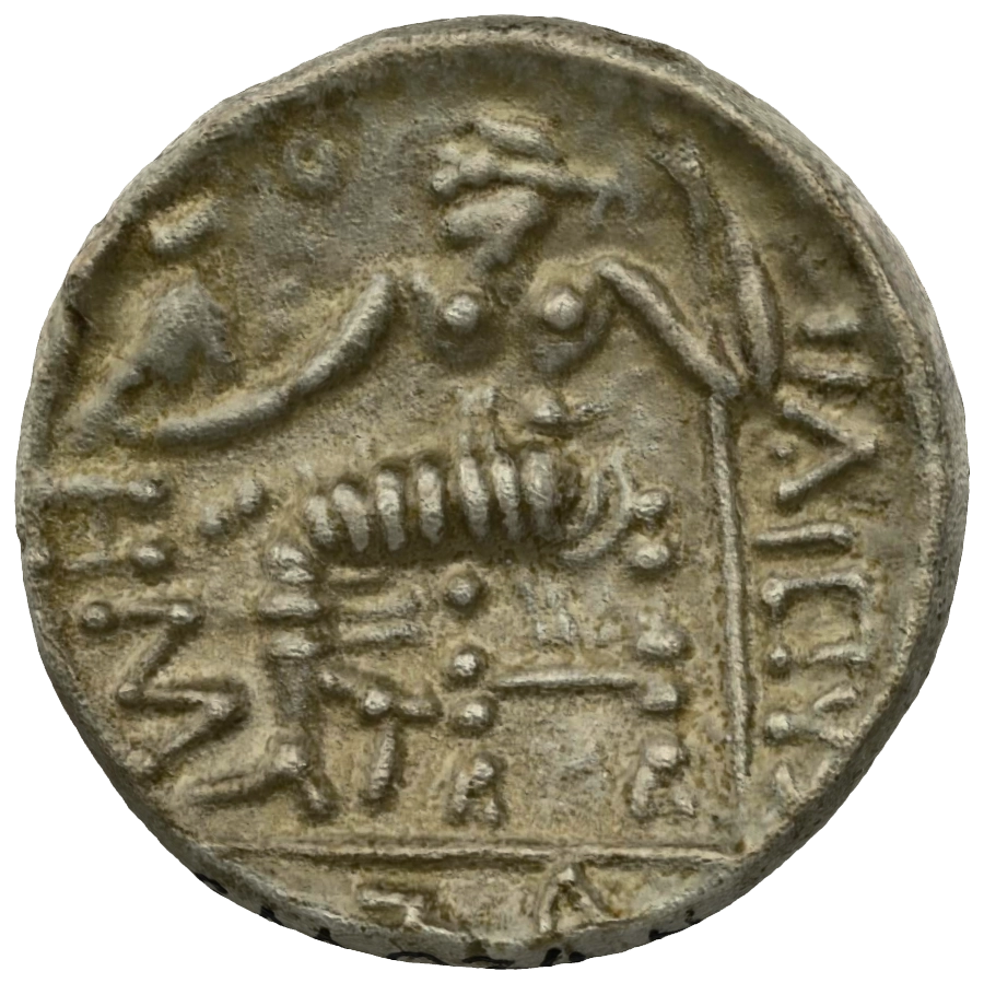 عملة فضية ما قبل الإسلام SAA034N