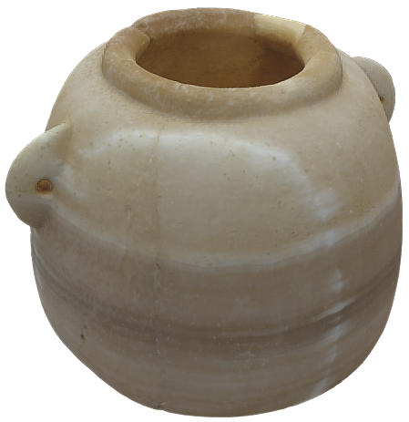 Pre-Islamic Alabaster Jar 3