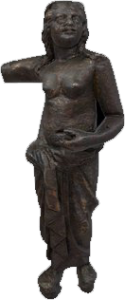 Pre-Islamic Bronze statue of Aphrodite