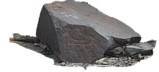 Petroglyph N14 Khatm Al Melaha, Kalba 1