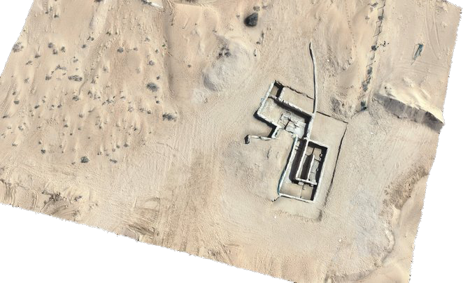 Thuqeibah, 2020 Spanish Excavations, Drone