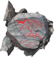 Petroglyph V18 Khatm Al Melaha, Kalba, Sharjah 1