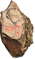 Petroglyph J3, Khatm Al Melaha, Kalba, Sharjah 2