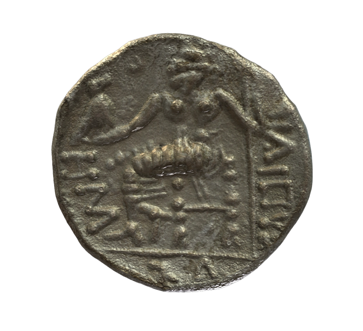 Pre-Islamic Silver Coin SAA381N