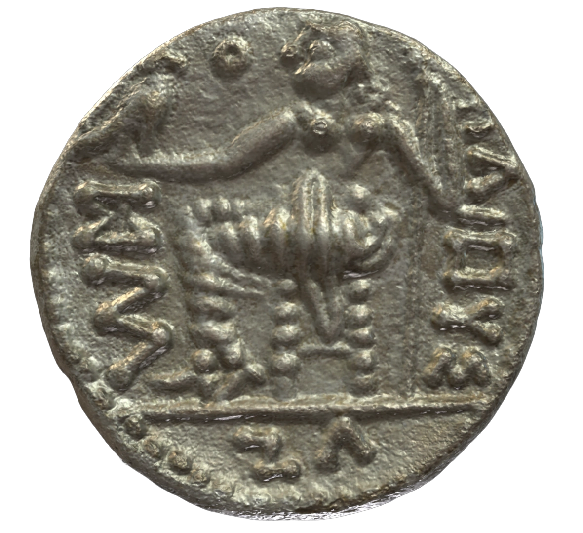 Pre-Islamic Silver Coin SAA408N