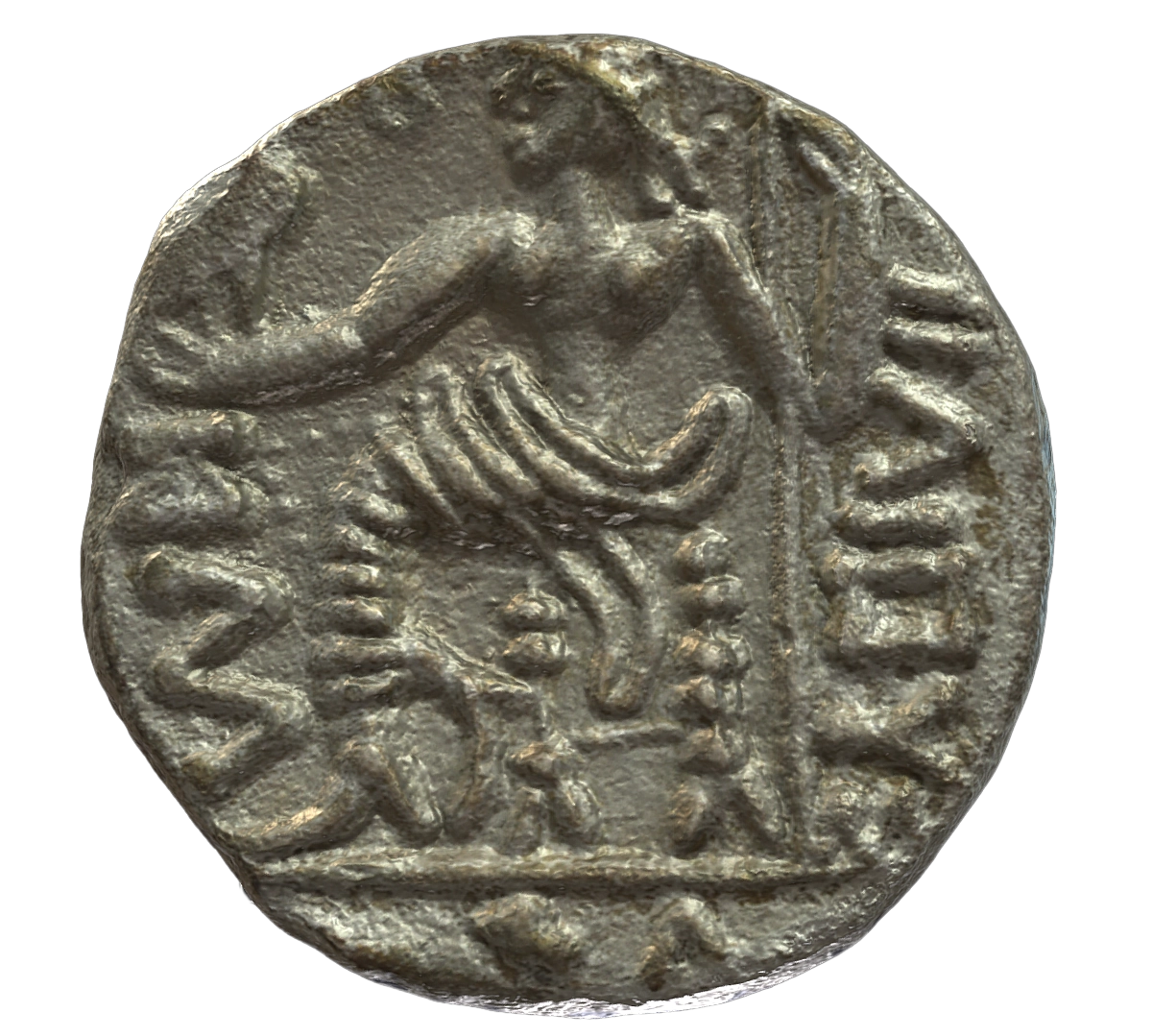 عملة فضية ما قبل الإسلام SAA326N