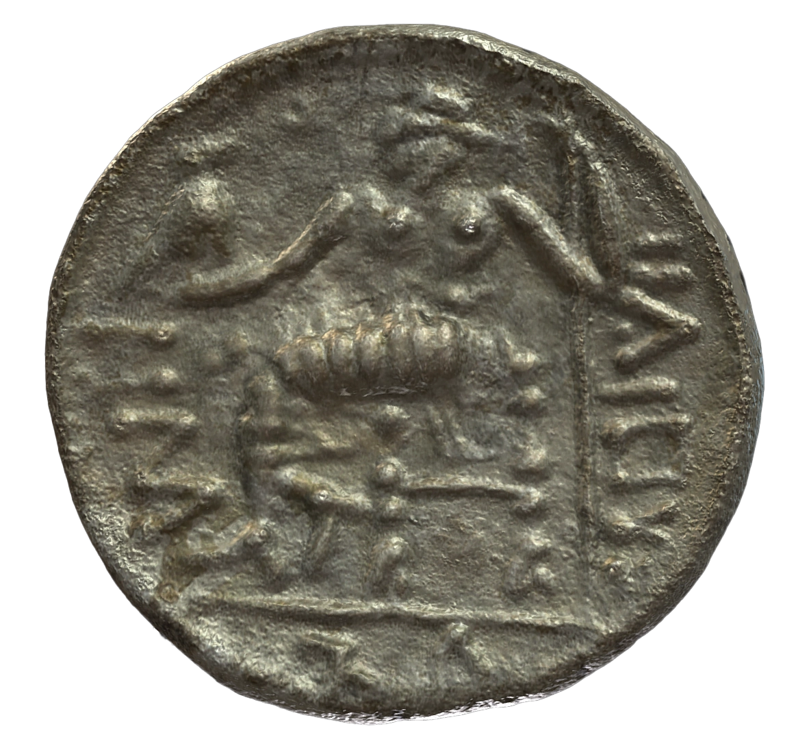 عملة فضية ما قبل الإسلام SAA320N