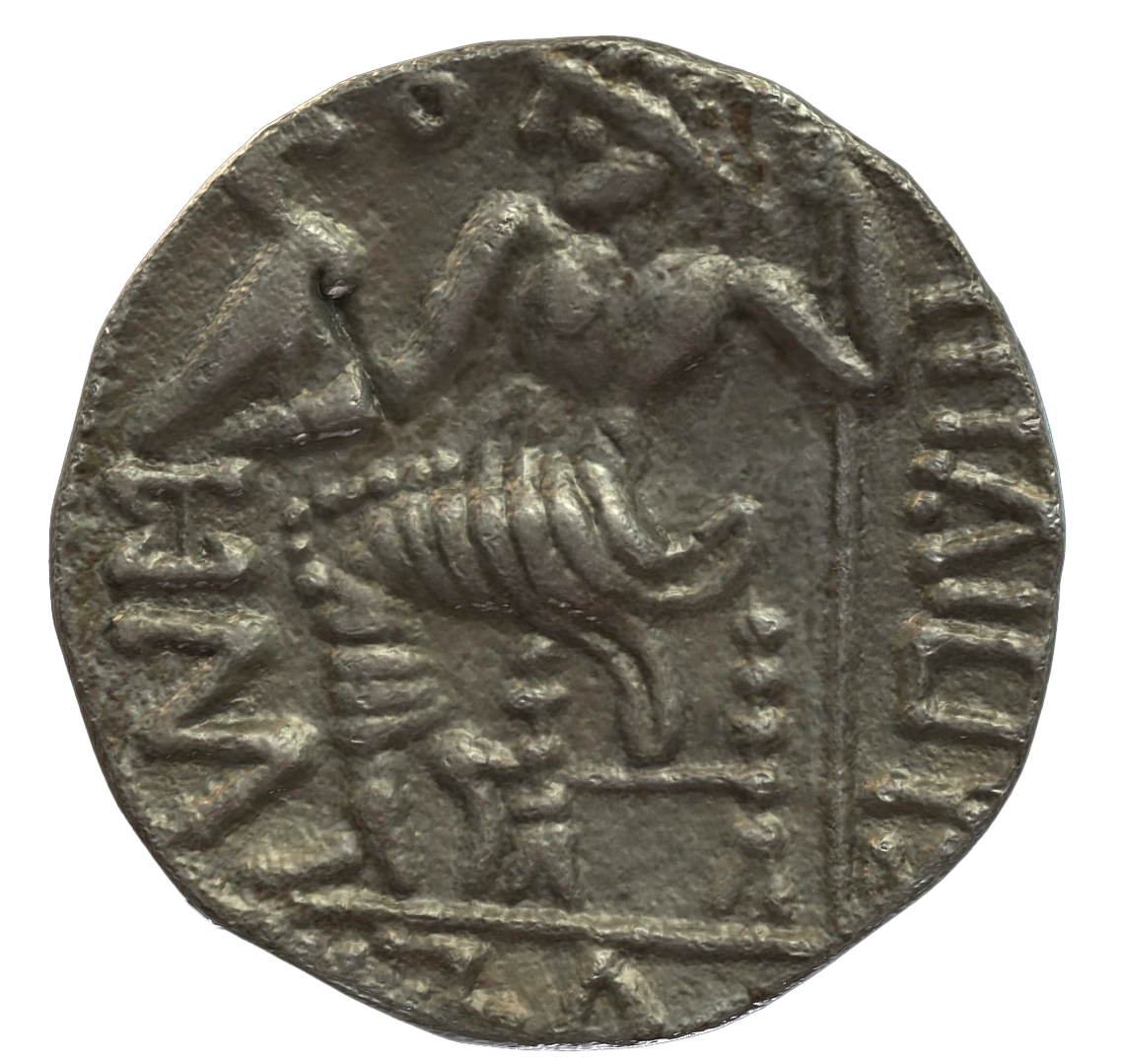 عملة فضية ما قبل الإسلام SAA382N