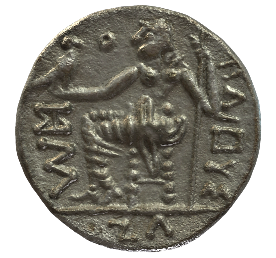 عملة فضية ما قبل الإسلام SAA378N