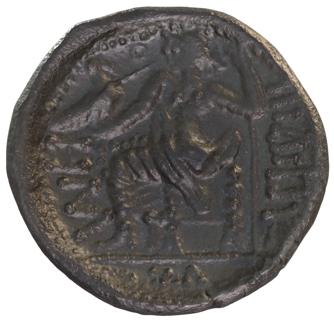 Pre-Islamic Silver Coin SAA303N