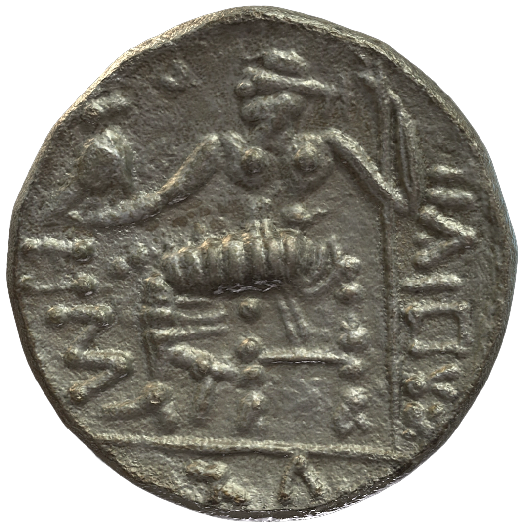 عملة فضية ما قبل الإسلام SAA301N