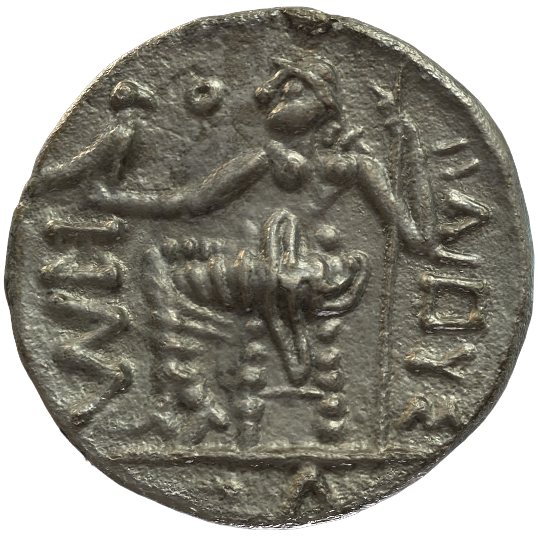 عملة فضية ما قبل الإسلام SAA299N