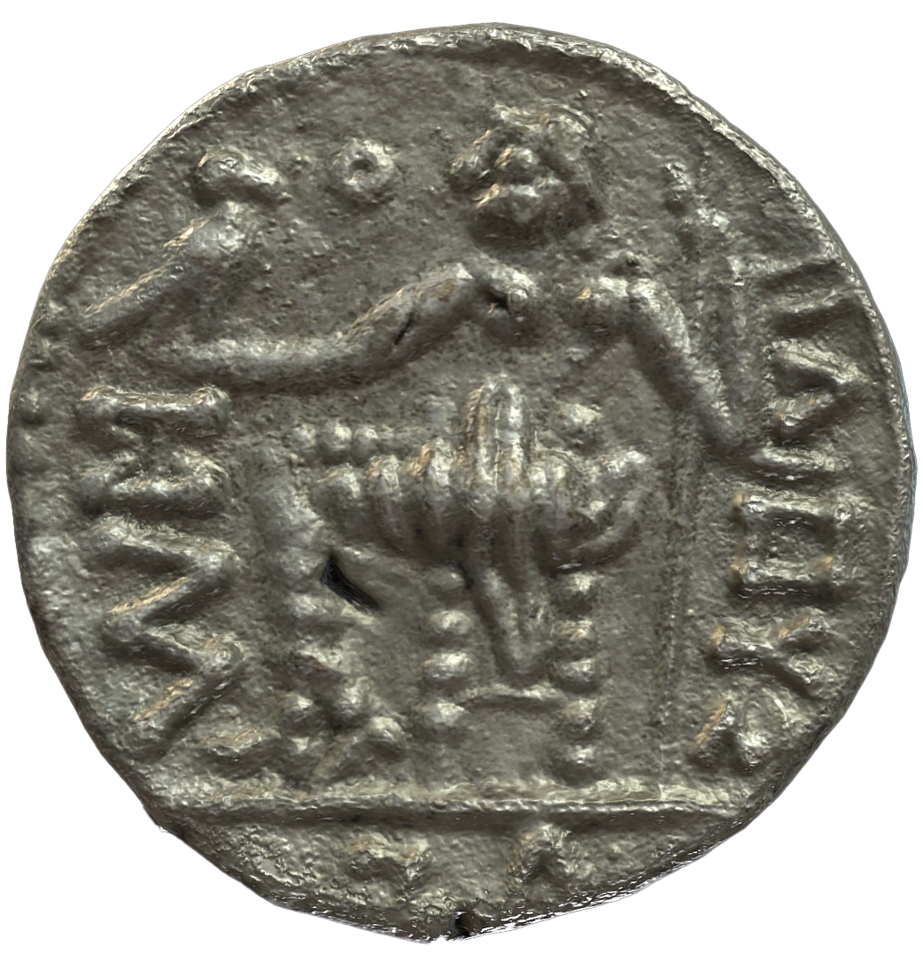 عملة فضية ما قبل الإسلام SAA293N