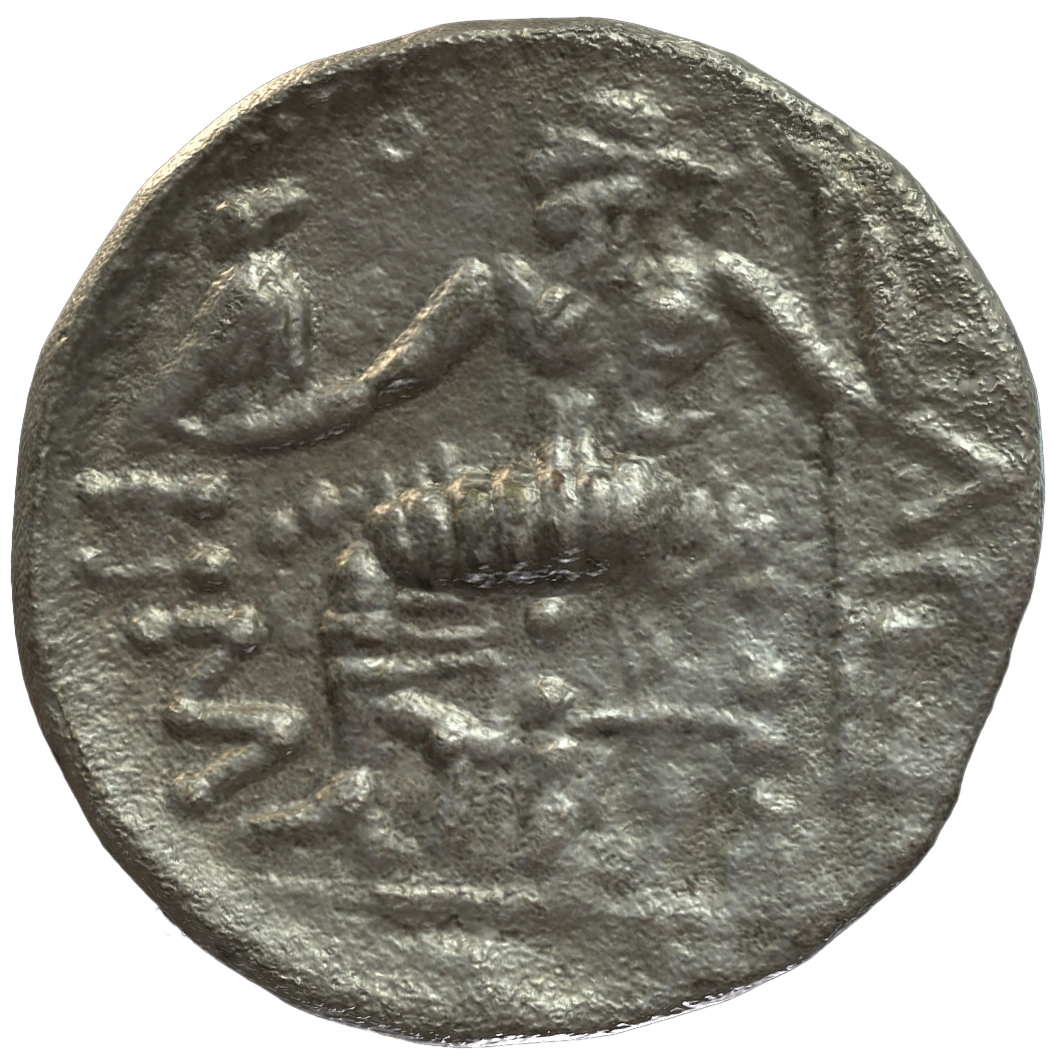 عملة فضية ما قبل الإسلام SAA291N