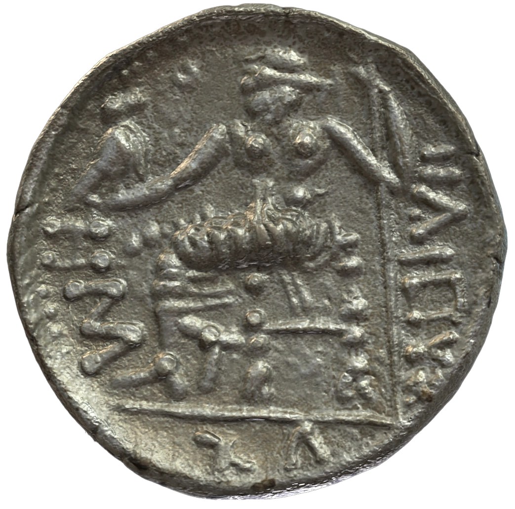 عملة فضية ما قبل الإسلام SAA283N