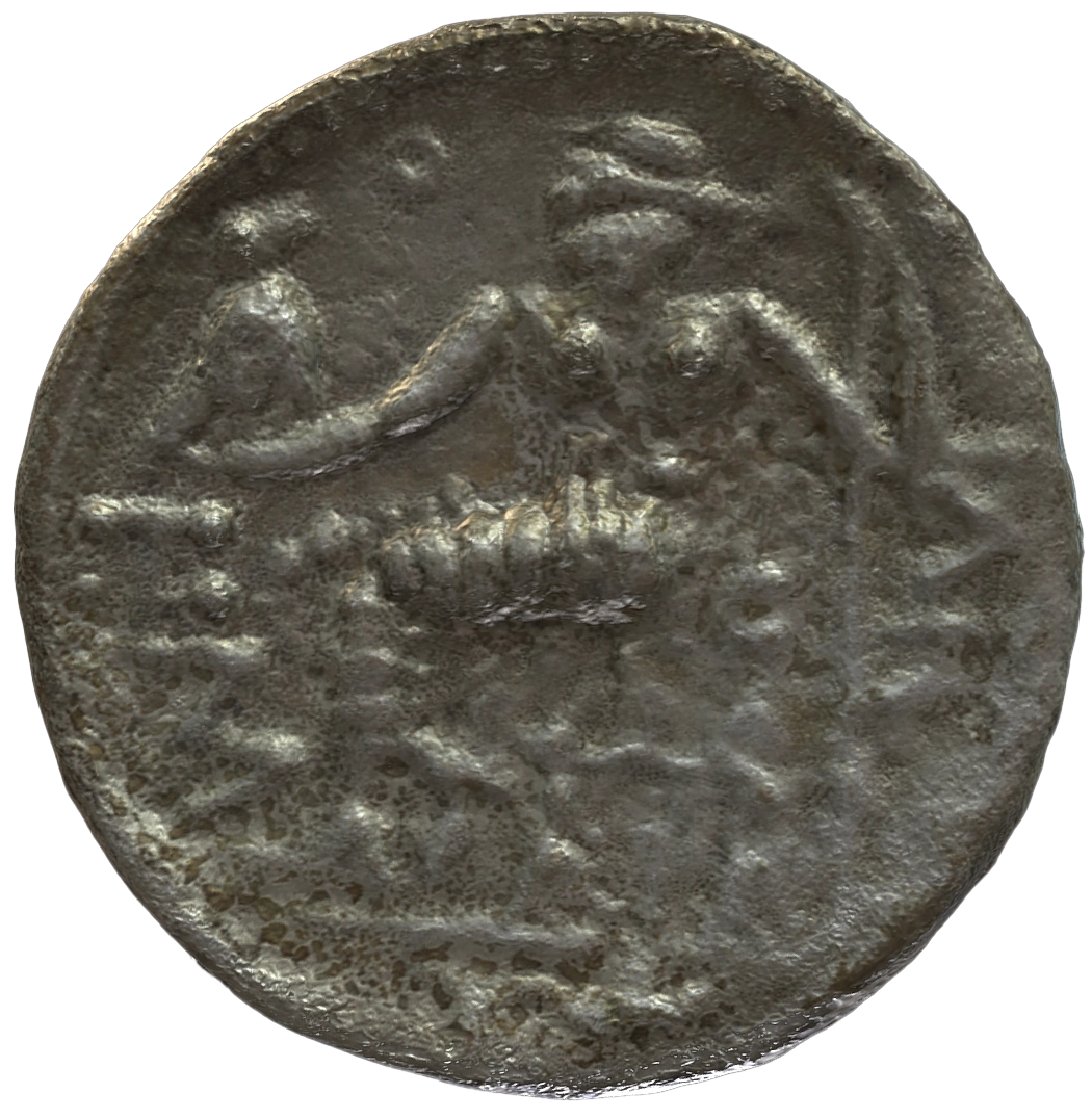 عملة فضية ما قبل الإسلام SAA282N