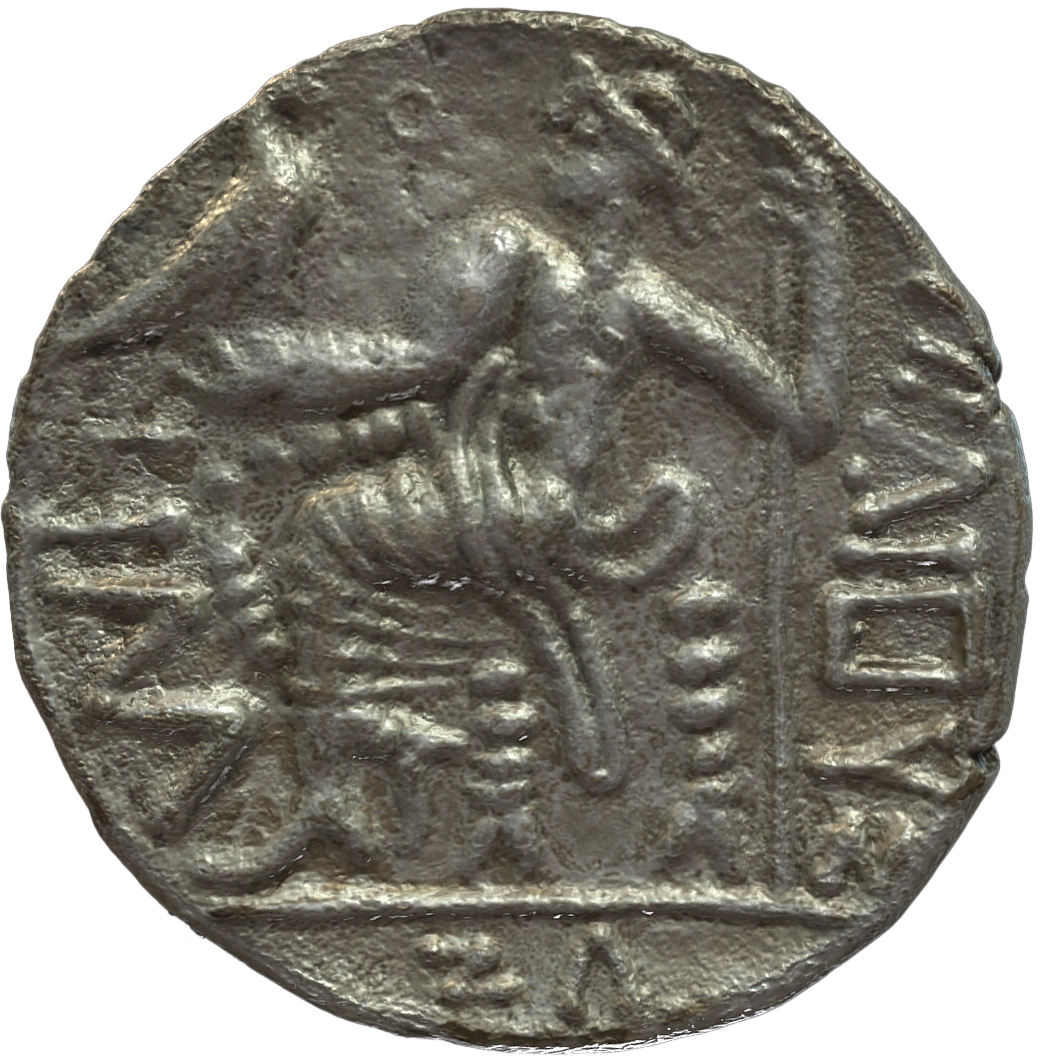 عملة فضية ما قبل الإسلام SAA281N