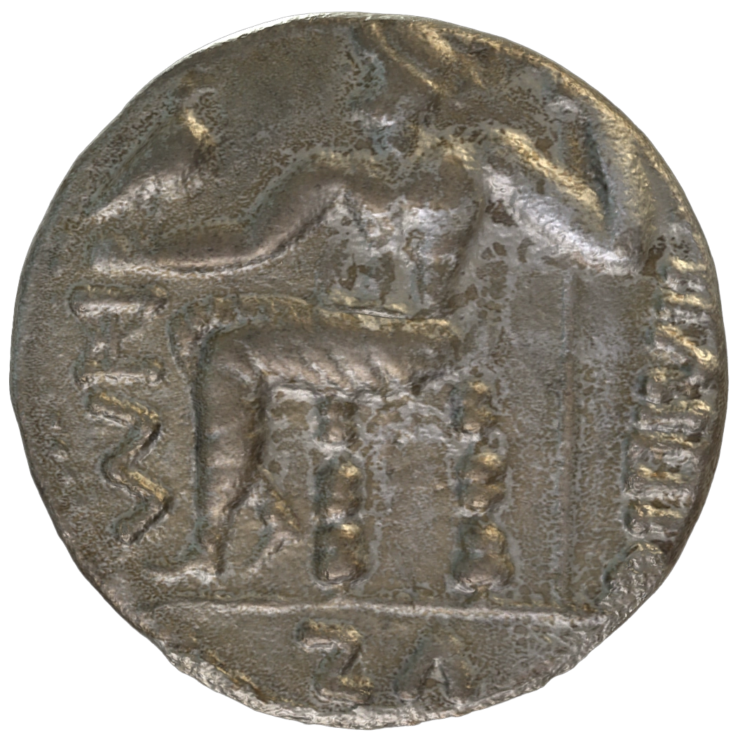 Pre-Islamic Silver Coin SAA267N