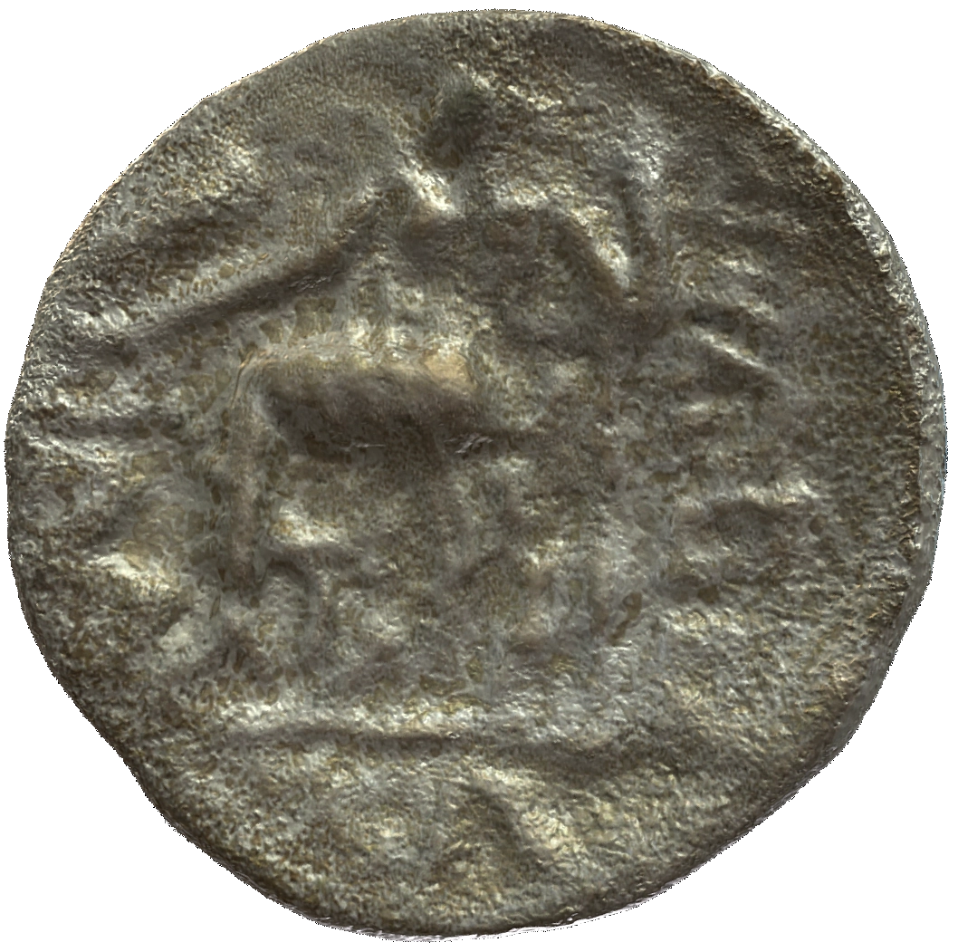 Pre-Islamic Silver Coin SAA327N