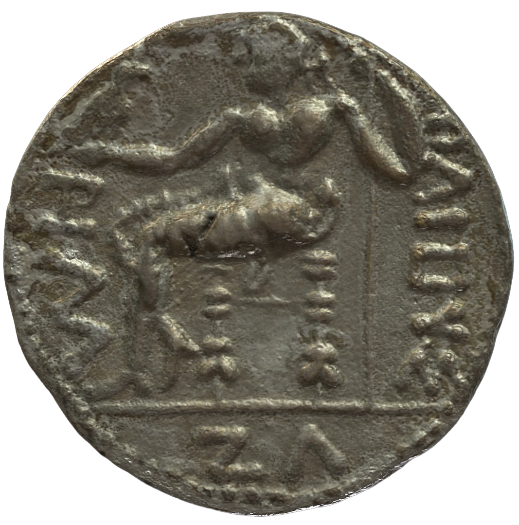 Pre-Islamic Silver Coin SAA325N