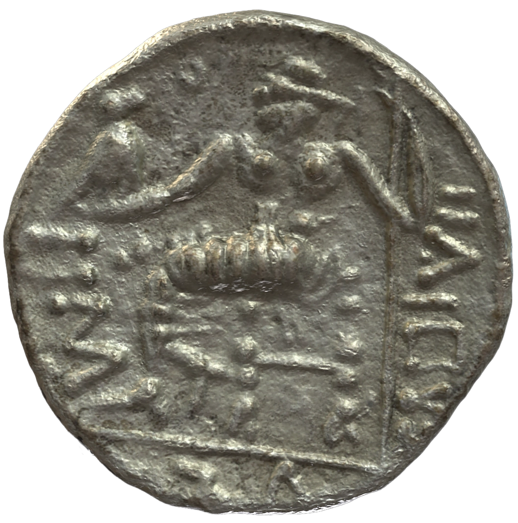 عملة فضية ما قبل الإسلام SAA342N