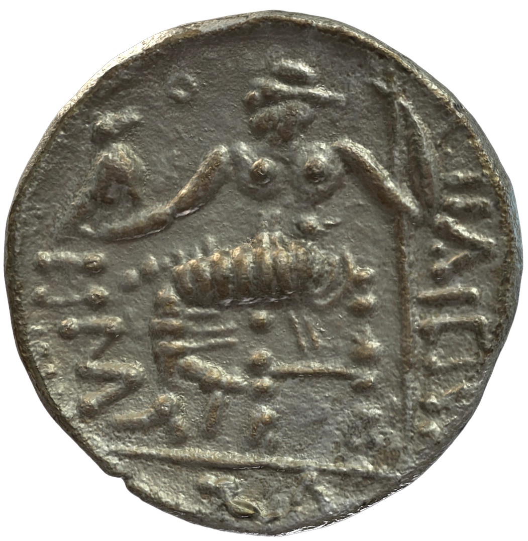 Pre-Islamic Silver Coin SAA354N