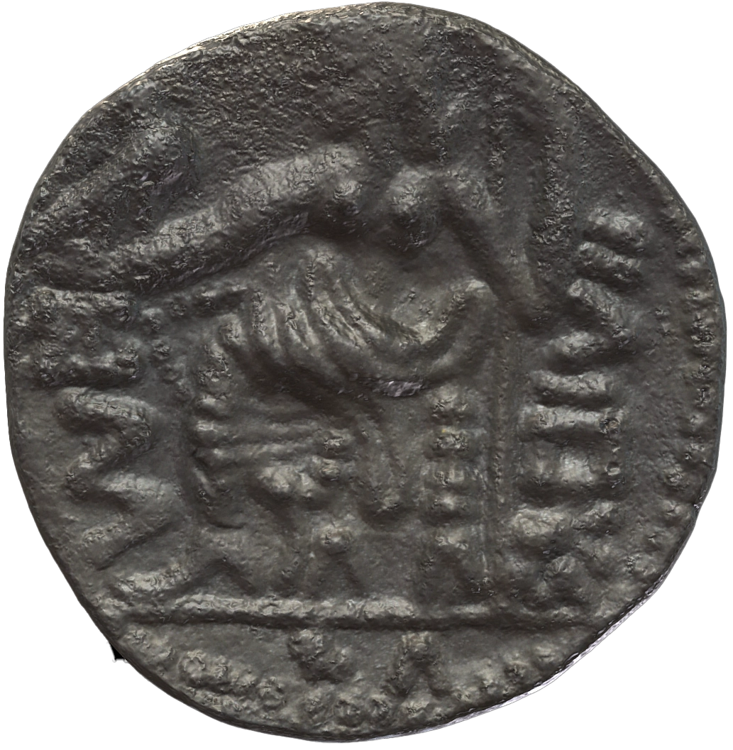 عملة فضية ما قبل الإسلام SAA254N