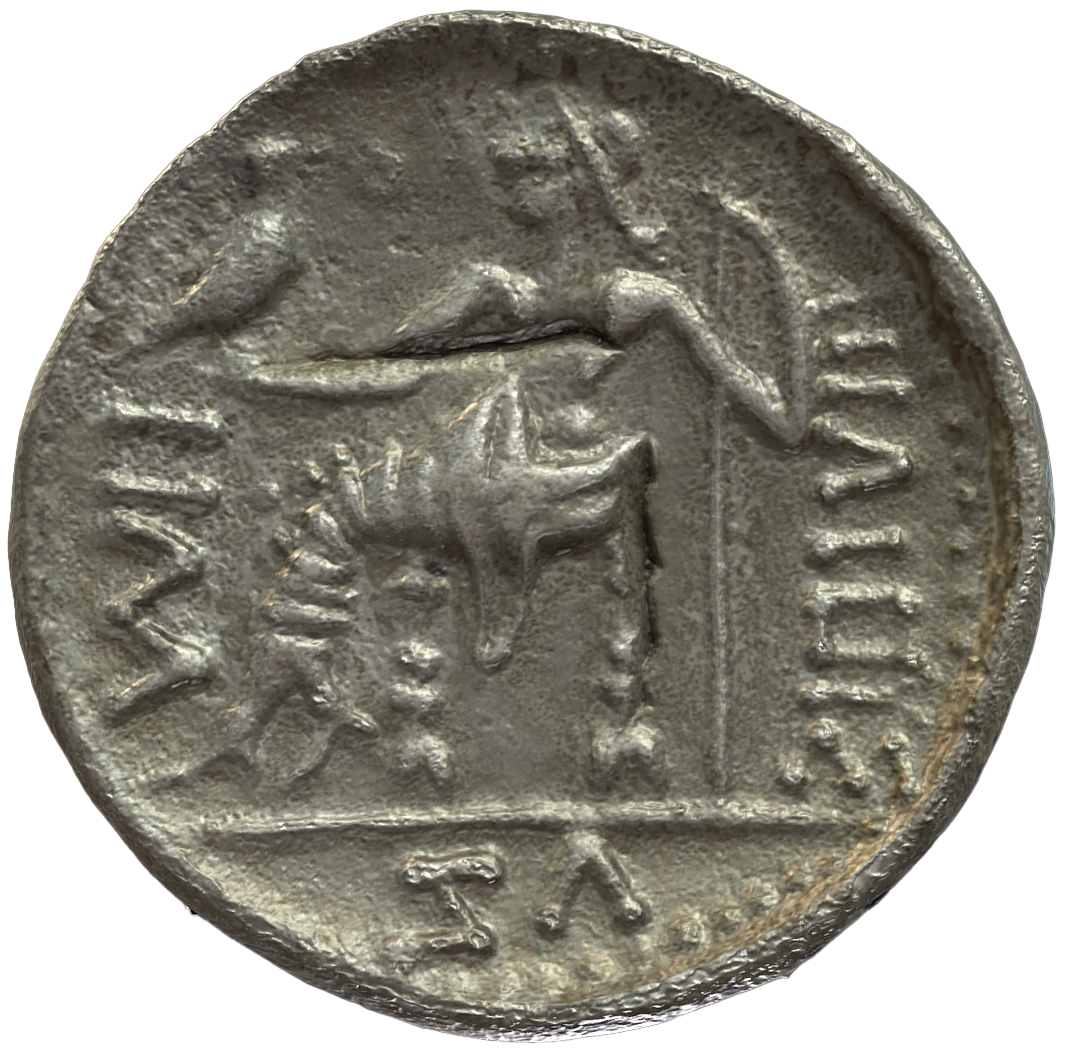 عملة فضية ما قبل الإسلام SAA252N