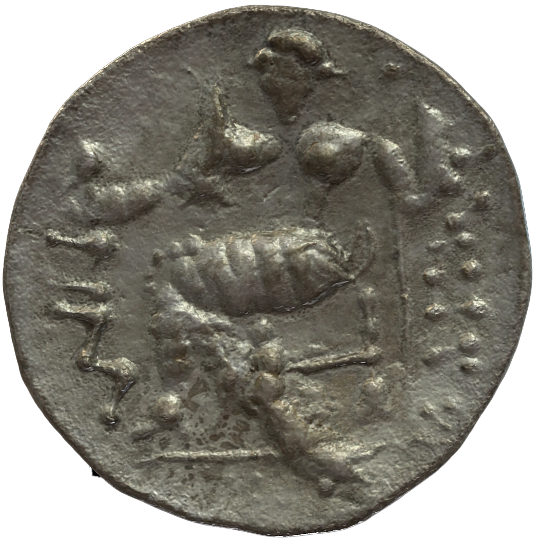 عملة فضية ما قبل الإسلام SAA247N