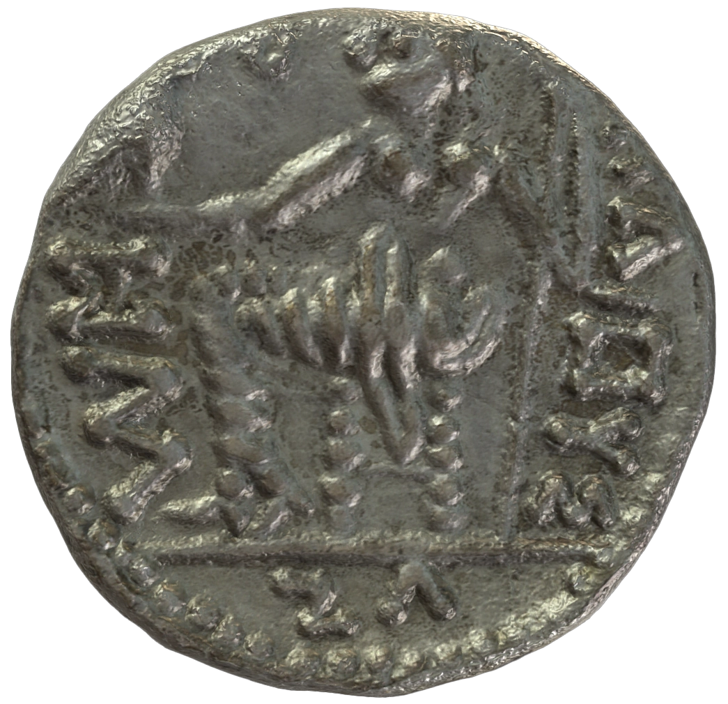 عملة فضية ما قبل الإسلام SAA242N