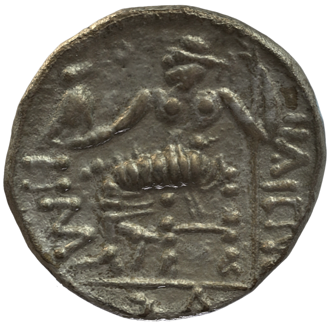 Pre-Islamic Silver Coin SAA227N