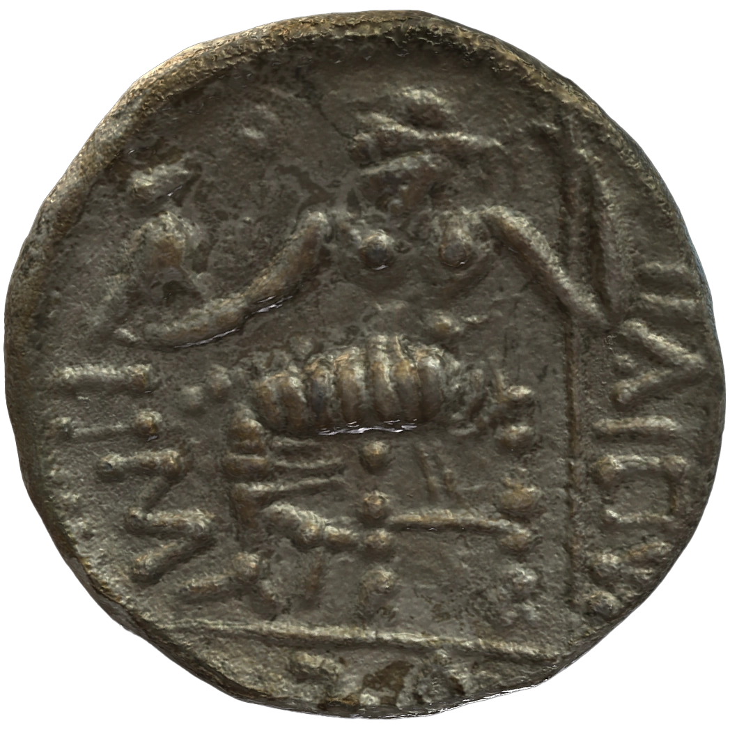 عملة فضية ما قبل الإسلام SAA224N