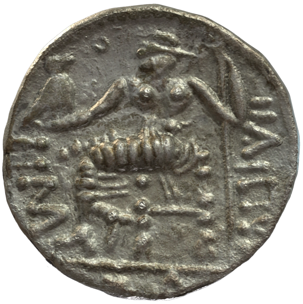 عملة فضية ما قبل الإسلام SAA223N