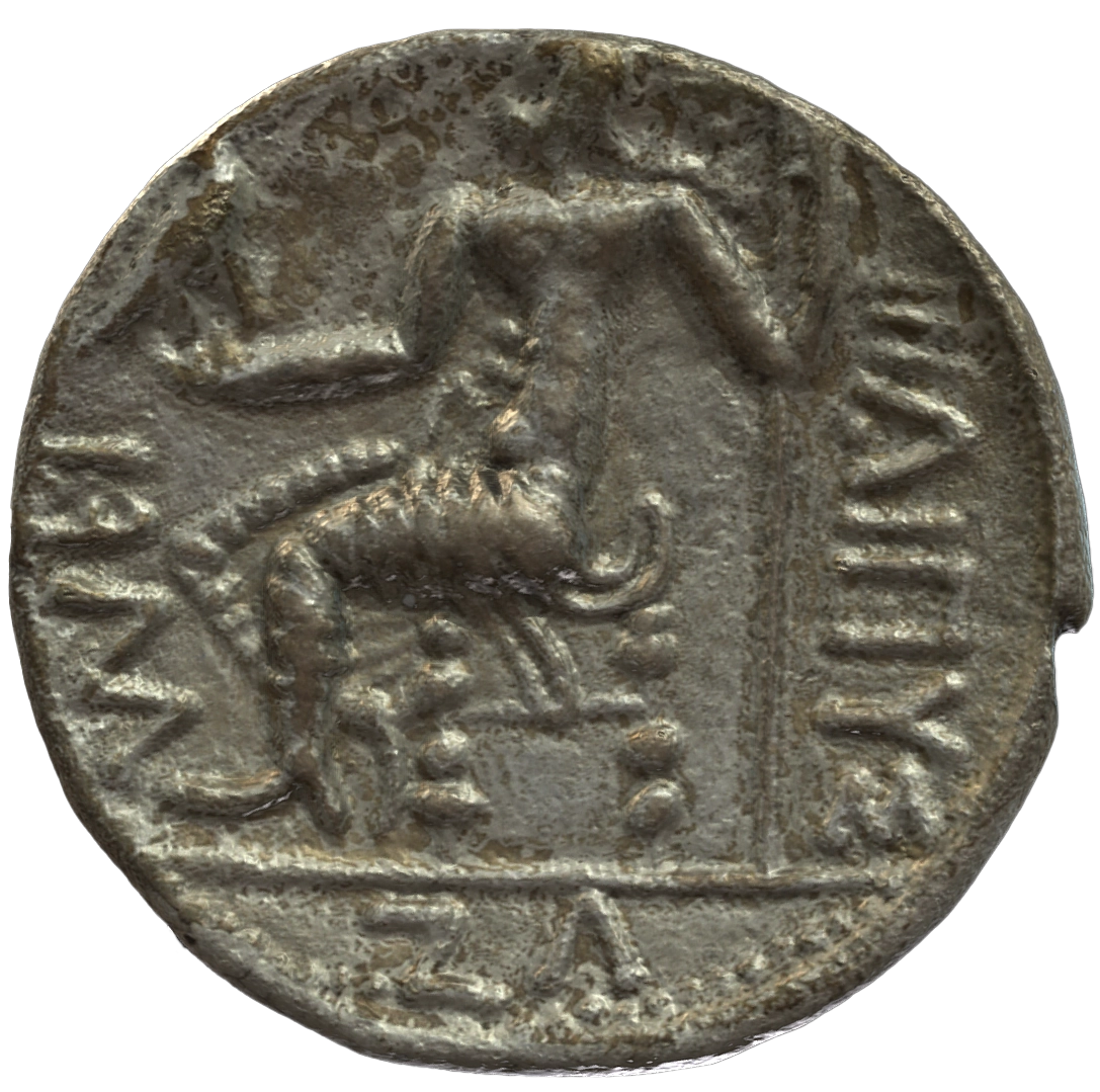 عملة فضية ما قبل الإسلام SAA219N