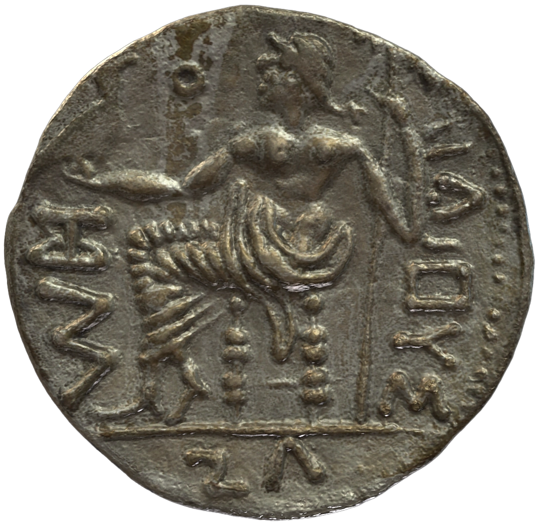 عملة فضية ما قبل الإسلام SAA218N