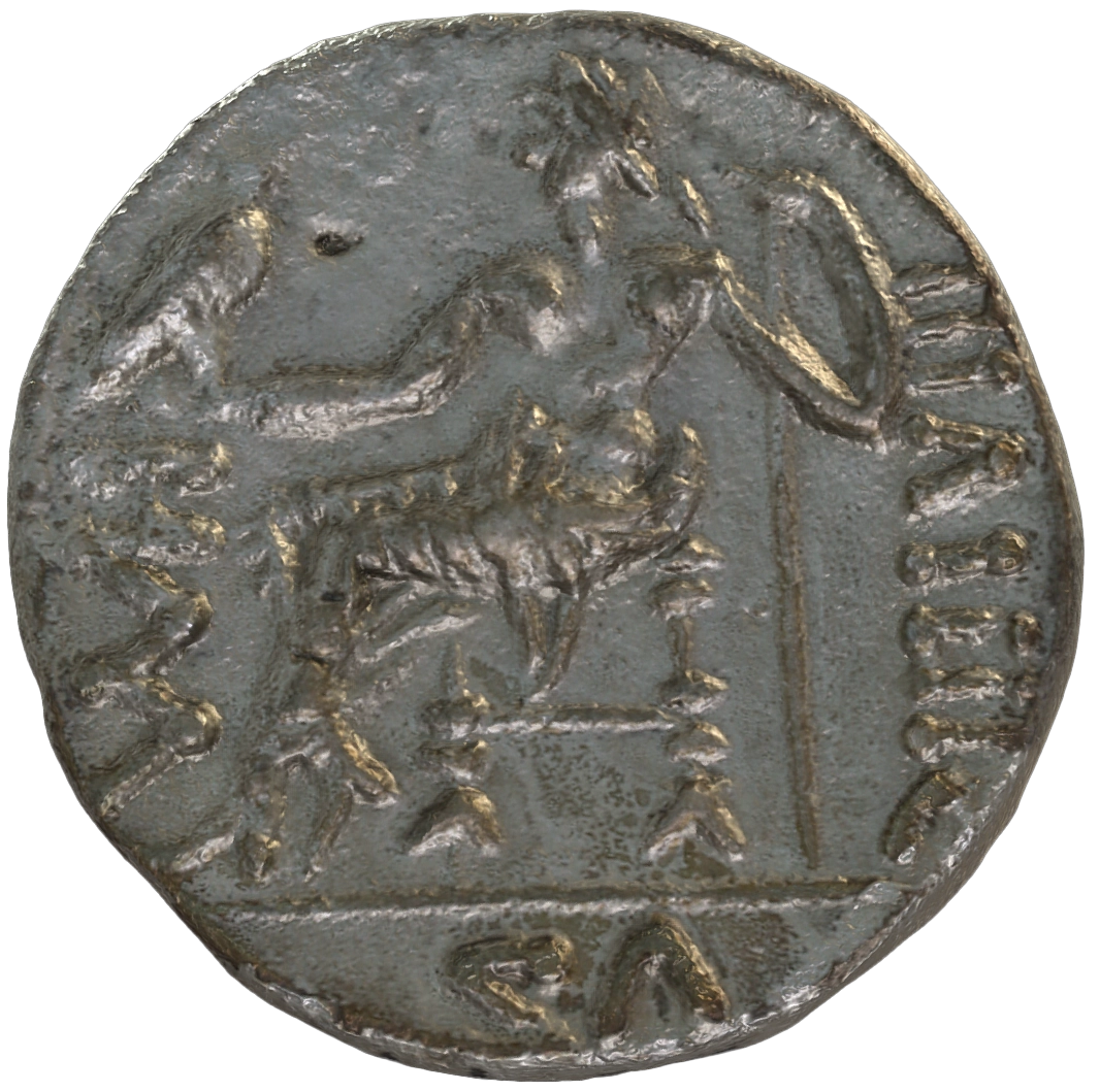 عملة فضية ما قبل الإسلام SAA217N