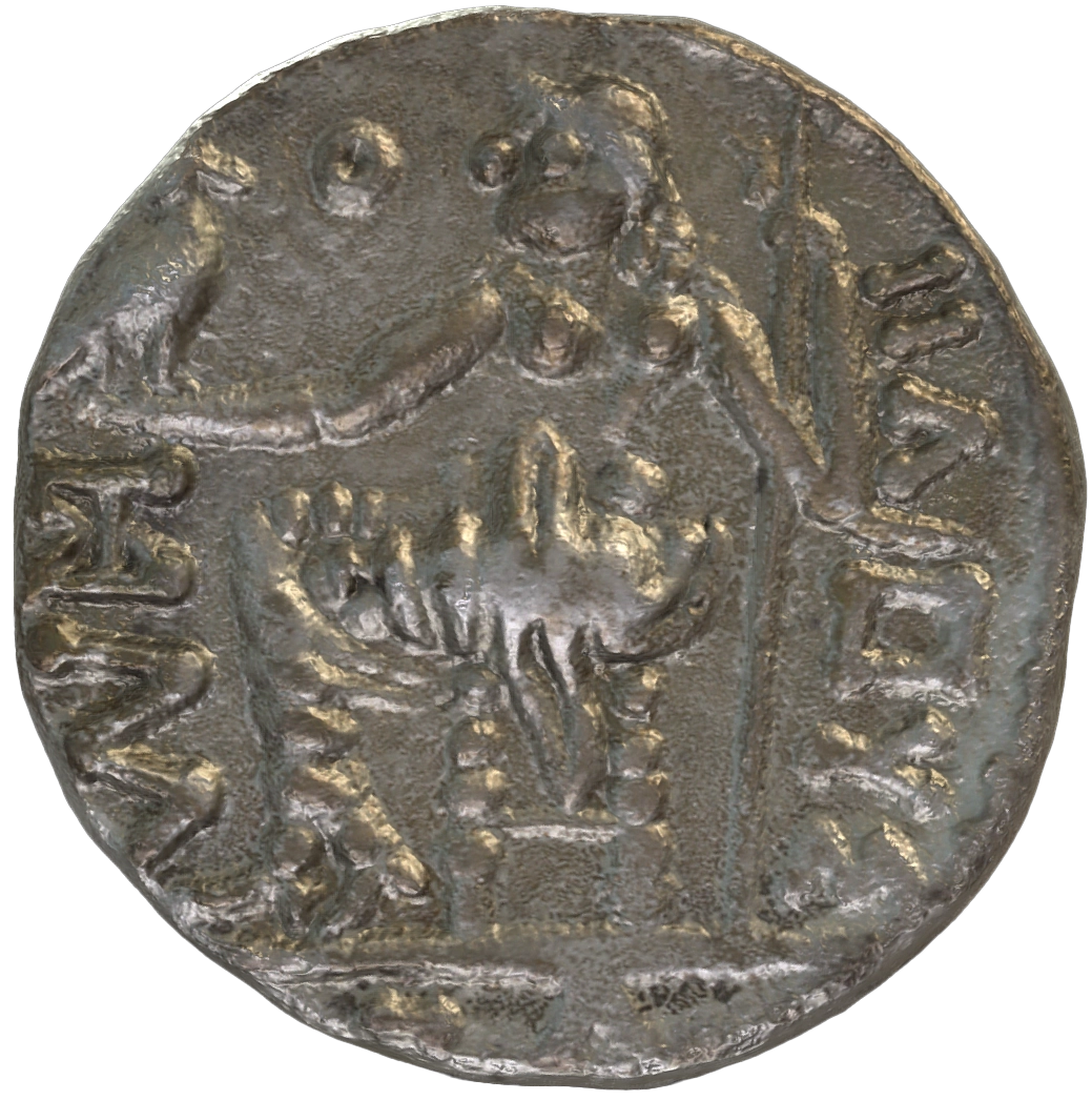 عملة فضية ما قبل الإسلام SAA215N